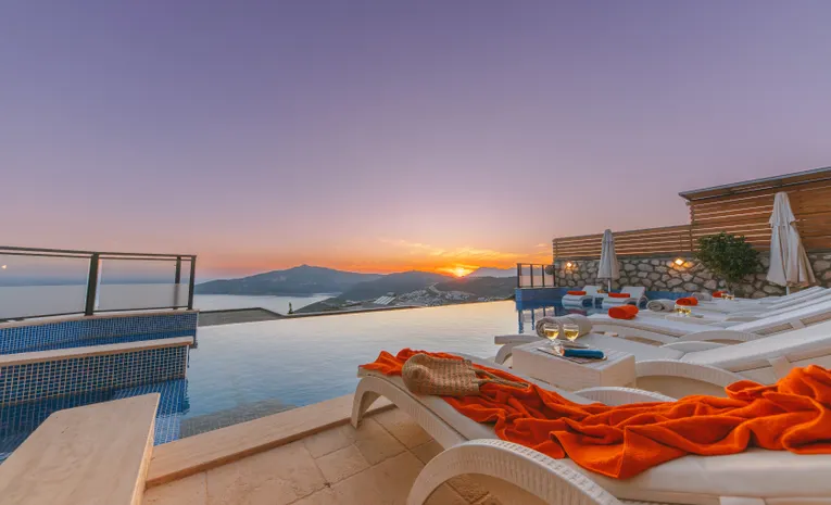 Luxury villa with private pool and sea view in southern Spain